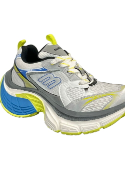 Men's and Women's Vintage Black Thick-Soled Dad Shoes - Height-Increasing Sports Sneakers for Couple, 90s Inspired