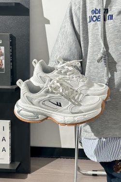 Men's Breathable Mesh Dad Shoes - Versatile Soft-Soled Sports Casual Footwear for Summer 2025