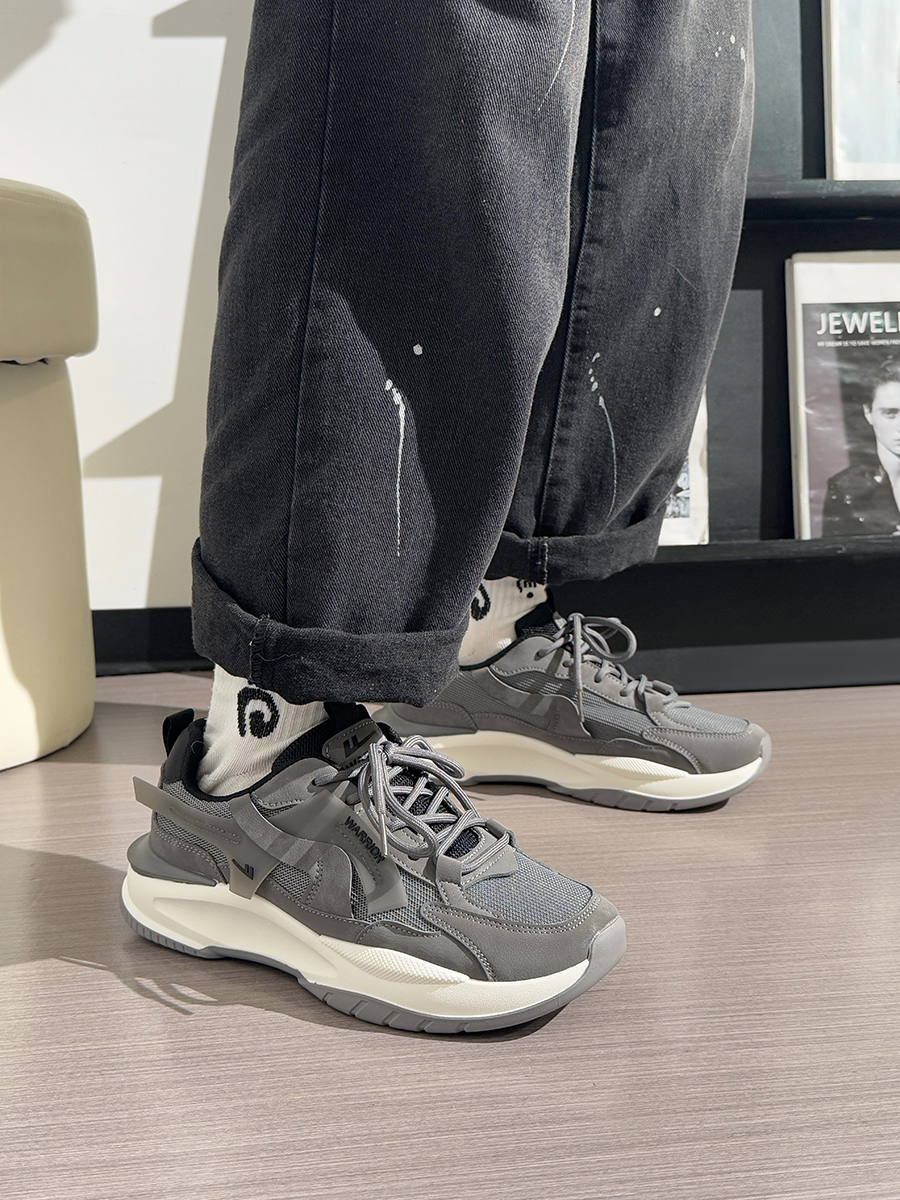 Men's Breathable Mesh Dad Shoes - Versatile Soft-Soled Sports Casual Footwear for Summer 2025 Men's Breathable Mesh Dad Shoes - Versatile Soft-Soled Sports Casual Footwear for Summer 2025