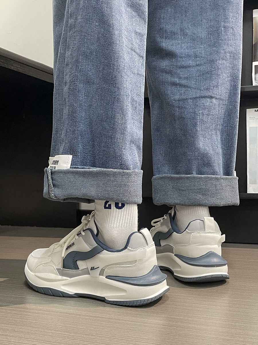 Men's Breathable Mesh Dad Shoes - Versatile Soft-Soled Sports Casual Footwear for Summer 2025 Men's Breathable Mesh Dad Shoes - Versatile Soft-Soled Sports Casual Footwear for Summer 2025