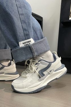 Men's Breathable Mesh Dad Shoes - Versatile Soft-Soled Sports Casual Footwear for Summer 2025