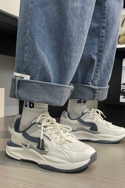 Men's Breathable Mesh Dad Shoes - Versatile Soft-Soled Sports Casual Footwear for Summer 2025