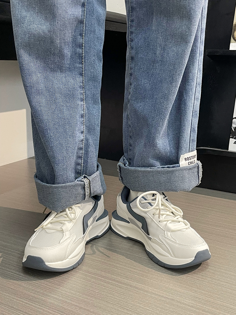 Men's Breathable Mesh Dad Shoes - Versatile Soft-Soled Sports Casual Footwear for Summer 2025 Men's Breathable Mesh Dad Shoes - Versatile Soft-Soled Sports Casual Footwear for Summer 2025