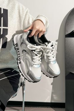 Men's Breathable Mesh Summer Shoes - Thick-Soled Casual Dad Sneakers - Soft-Bottom Versatile Sports Footwear