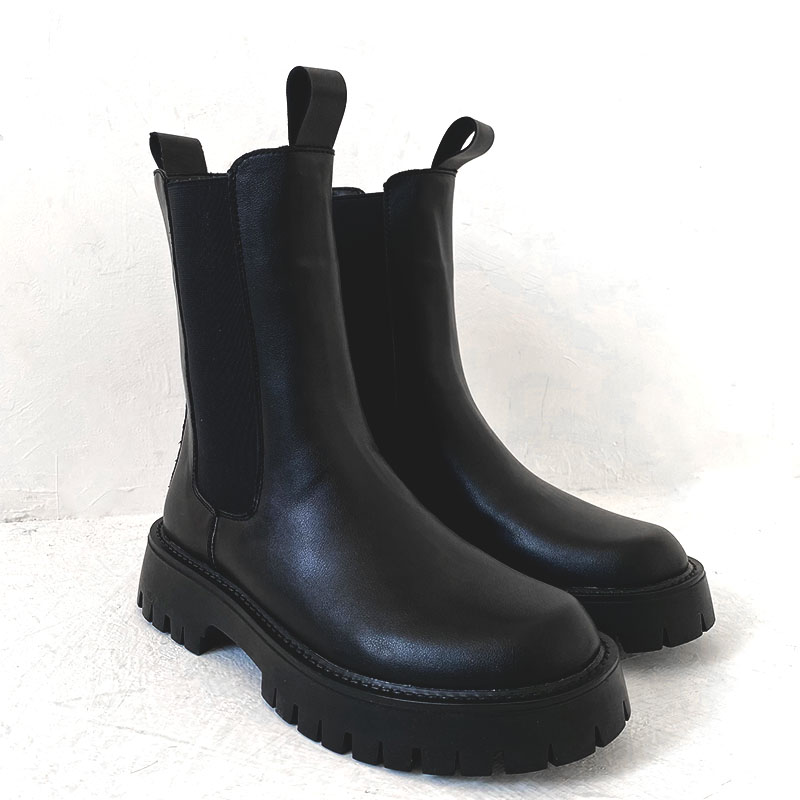 Men's British Style Chelsea Boots - Genuine Leather High-Top Knight Martin Boots for Trendy Instagram Looks - European & American Fashion Men's British Style Chelsea Boots - Genuine Leather High-Top Knight Martin Boots for Trendy Instagram Looks - European & American Fashion