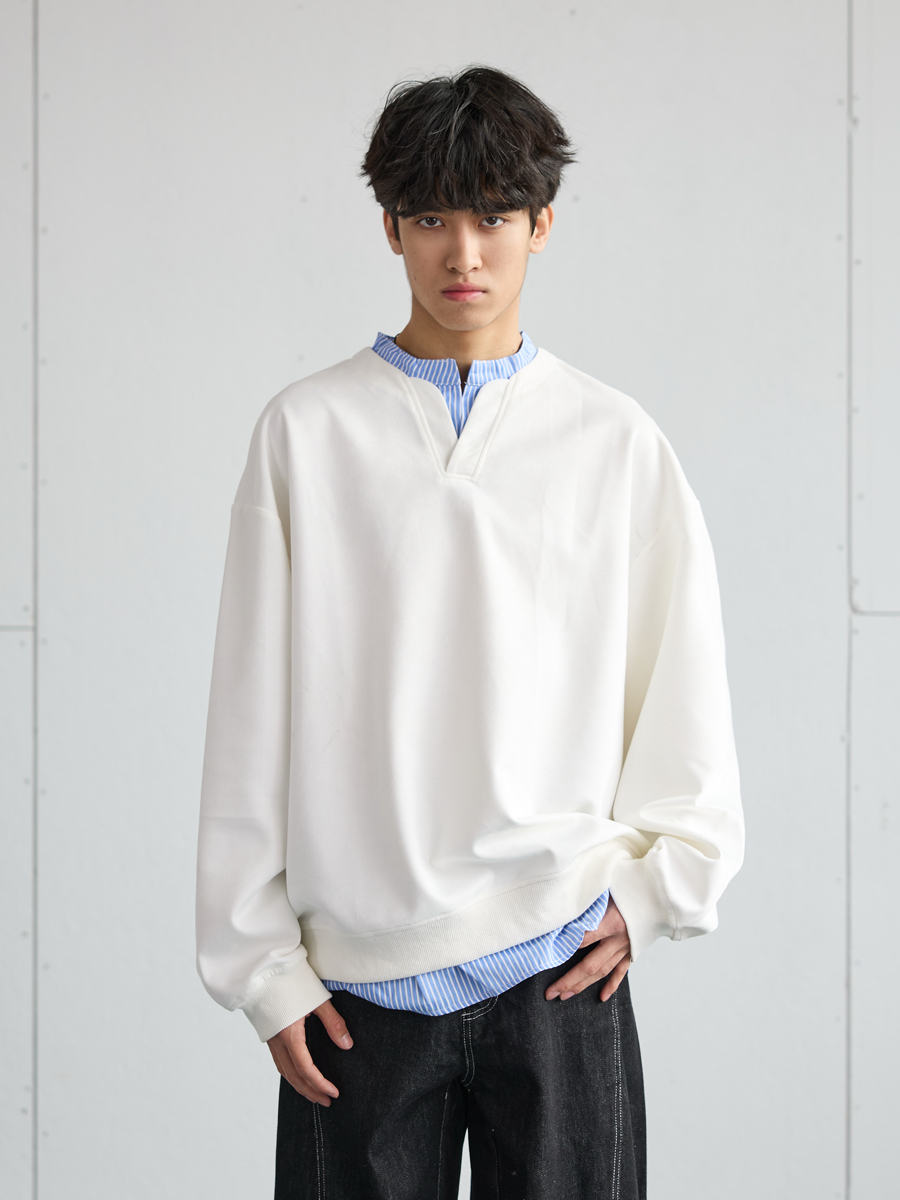 Men's Casual Long-Sleeve Henley T-Shirt, Striped Splicing, Versatile Two-Piece Top, Spring 2025 Fashion, Y2K Inspired Men's Casual Long-Sleeve Henley T-Shirt, Striped Splicing, Versatile Two-Piece Top, Spring 2025 Fashion, Y2K Inspired