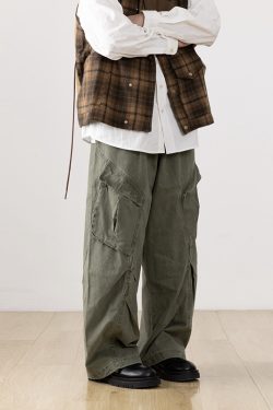 Men's Floor-Length Pleated Draped Casual Pants - Versatile American Style for Autumn, Trendy Workwear and Everyday Fashion