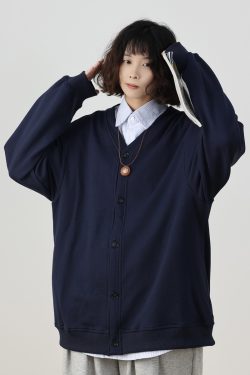 Men's Japanese Retro Casual Two-Piece Sweater Set, Spring Autumn Knitted Shirt, Lazy Style, National Trend, Y2K Fashion