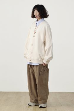 Men's Japanese Retro Casual Two-Piece Sweater Set, Spring Autumn Knitted Shirt, Lazy Style, National Trend, Y2K Fashion