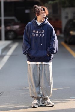 Men's Japanese-Style Thickened Fleece-Lined Hoodie - Loose Retro Top for Spring & Autumn, Couples' Outfit Jacket