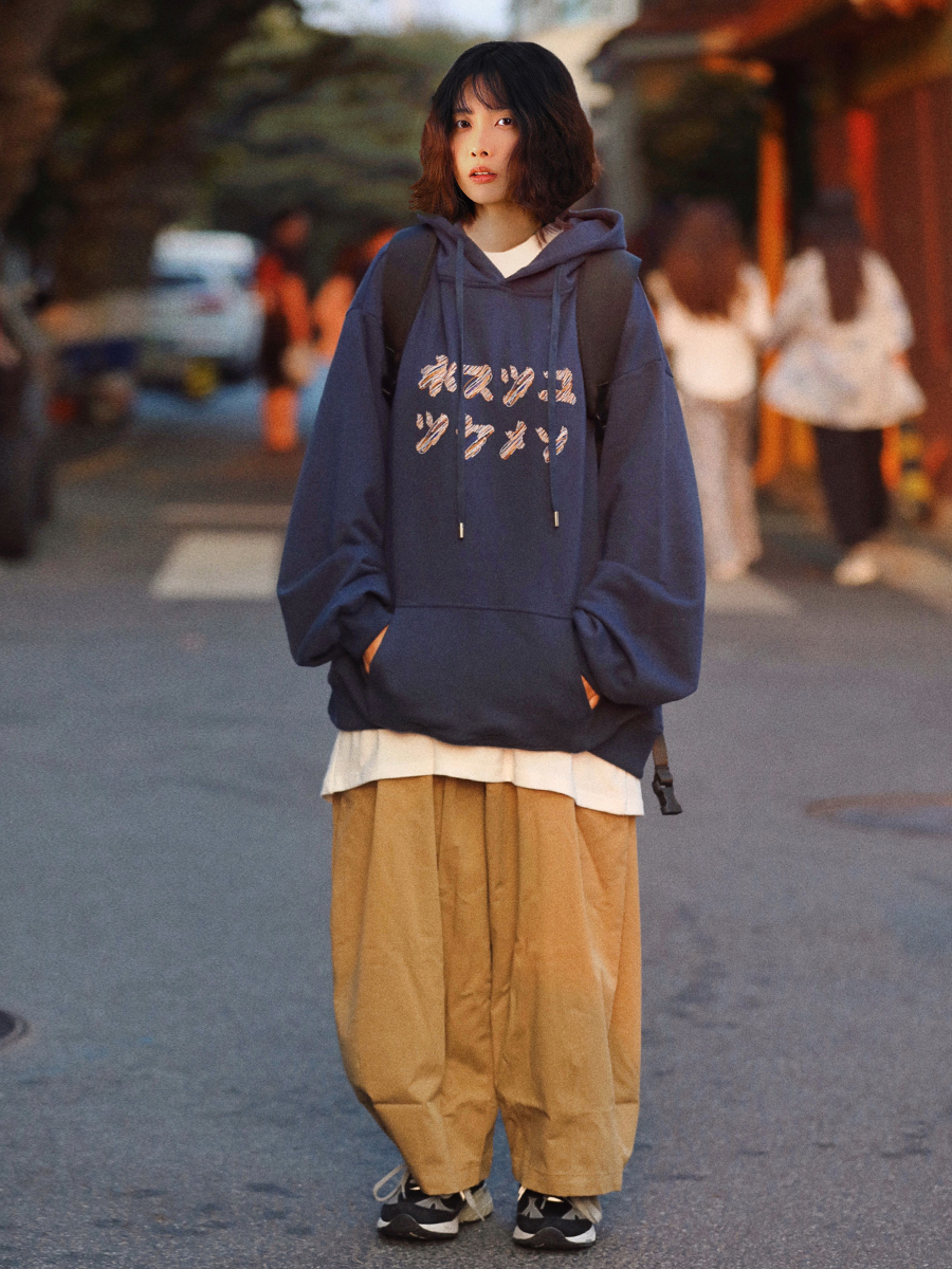 Men's Japanese-Style Thickened Fleece-Lined Hoodie - Loose Retro Top for Spring & Autumn, Couples' Outfit Jacket Men's Japanese-Style Thickened Fleece-Lined Hoodie - Loose Retro Top for Spring & Autumn, Couples' Outfit Jacket