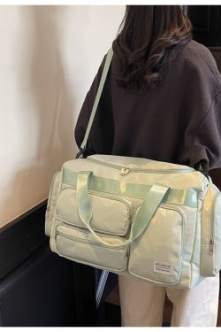 Men's Large Capacity Sports Fitness Bag - Lightweight Shoulder Tote for Short Trips & Business Travel - Versatile Maternity Luggage Bag