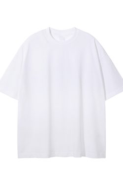 Men's Loose Fit Basic Cotton Undershirt, Round Neck, Short Sleeve, Non-Deformable, Zero Shrinkage, Casual Everyday Essential
