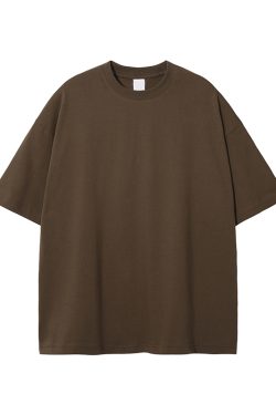 Men's Loose Fit Basic Cotton Undershirt, Round Neck, Short Sleeve, Non-Deformable, Zero Shrinkage, Casual Everyday Essential