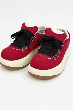 Men's Niche Puff Sneakers - American Retro Thick-Soled Shoes, Ugly-Cute Big-Head Design, Trendy Height-Increasing Footwear