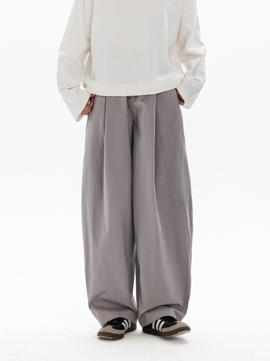 Men's Retro Minimalist Loose Military Green Wide-Leg Cargo Pants – Casual Trousers for 90s Inspired Style Men's Retro Minimalist Loose Military Green Wide-Leg Cargo Pants – Casual Trousers for 90s Inspired Style