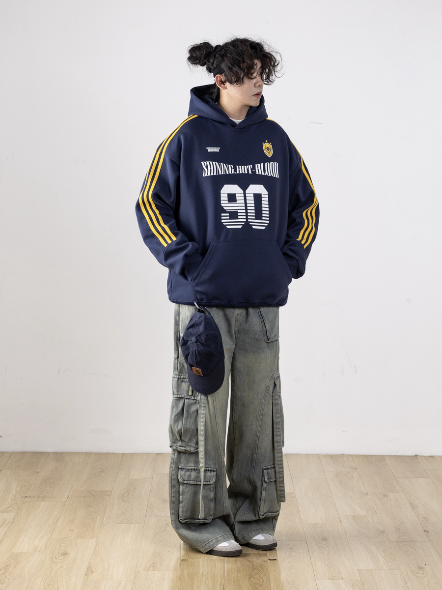 Men's Retro Patchwork Cargo Jeans with 3D Pockets - Loose Fit Commuting Casual Long Pants, Perfect for Y2K Style Men's Retro Patchwork Cargo Jeans with 3D Pockets - Loose Fit Commuting Casual Long Pants, Perfect for Y2K Style