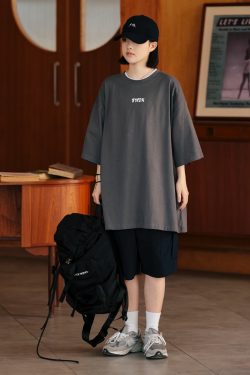 Men's Summer Loose Minimalist Straight-Leg Work Shorts, Slightly Stretchy, Wrinkle-Free Japanese Style Five-Point Shorts