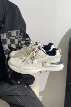 Men's Summer Mesh Dad Shoes - Versatile Soft Sole Breathable American Retro Sports Casual Footwear