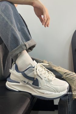 Men's Summer Mesh Dad Shoes - Versatile Soft Sole Breathable American Retro Sports Casual Footwear