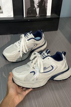 Men's Summer Retro Mesh Breathable Dad Shoes - Ultra-Light Thick Sole Sports Casual Footwear - 2025 American Style