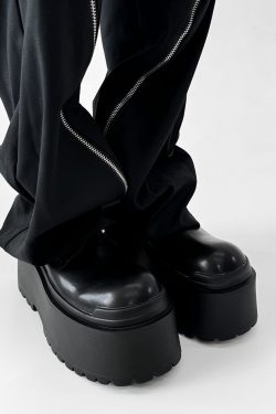 Men's Thick-Soled 10CM Height-Increasing Derby Shoes - Stylish Platform Design for a High-End, Oversized Look