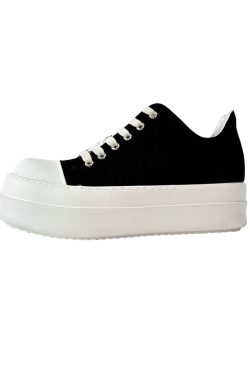 Men's Thick-Soled Canvas Shoes, High Street Sports Platform Derby Sneakers, Commuting Style for Couples, Height-Increasing Design