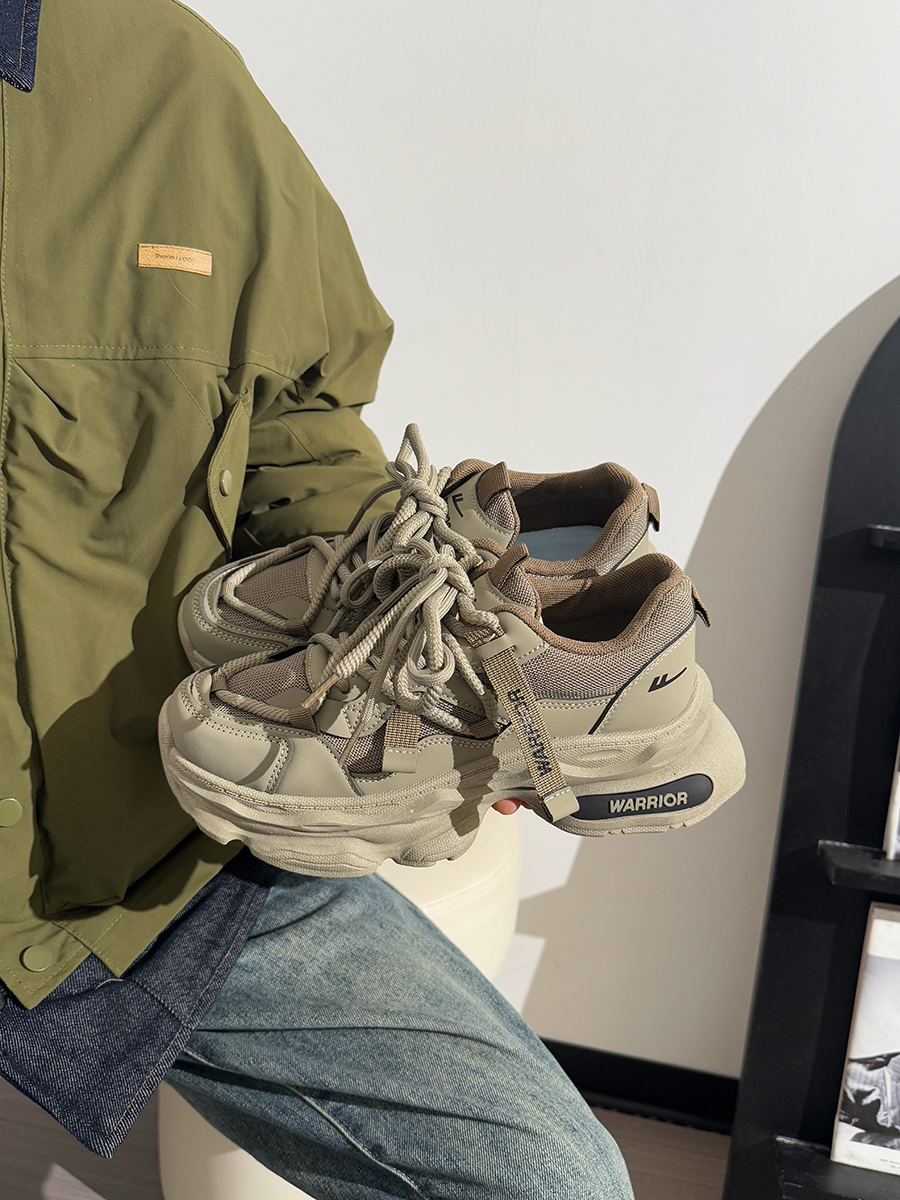 Men's Thick-Soled Dad Shoes - Retro Mesh Breathable Sports Casual Footwear for Summer, Versatile Y2K INS Trend Men's Thick-Soled Dad Shoes - Retro Mesh Breathable Sports Casual Footwear for Summer, Versatile Y2K INS Trend