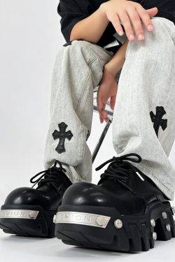 Men's Thick-Soled Derby Shoes with Elevated Height, Gear-Bottom Leather Platform Footwear, Stylish Casual Fashion