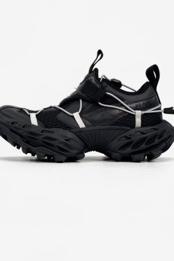 Men's Vintage Dad Shoes - Thick-Soled Breathable Mesh Height-Increasing Sports Shoes for Streetwear and Hiking