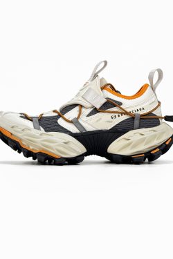 Men's Vintage Dad Shoes - Thick-Soled Breathable Mesh Height-Increasing Sports Shoes for Streetwear and Hiking