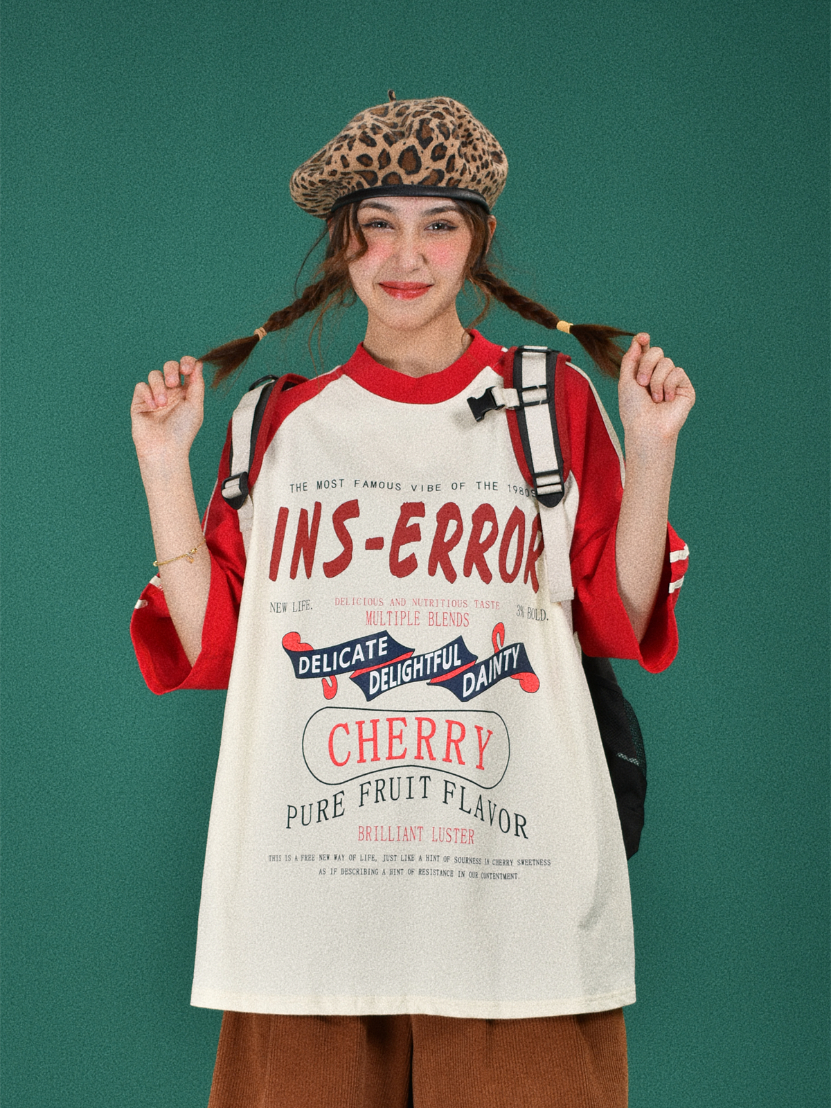 Mid-Century American Retro High Neck Sports T-Shirt - Loose Fit Unisex Summer Trendy Top Mid-Century American Retro High Neck Sports T-Shirt - Loose Fit Unisex Summer Trendy Top