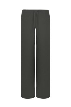 Mid-Low Waist Draped Cool Feeling Floor-Length Casual Pants for Effortless 90s-Inspired Style