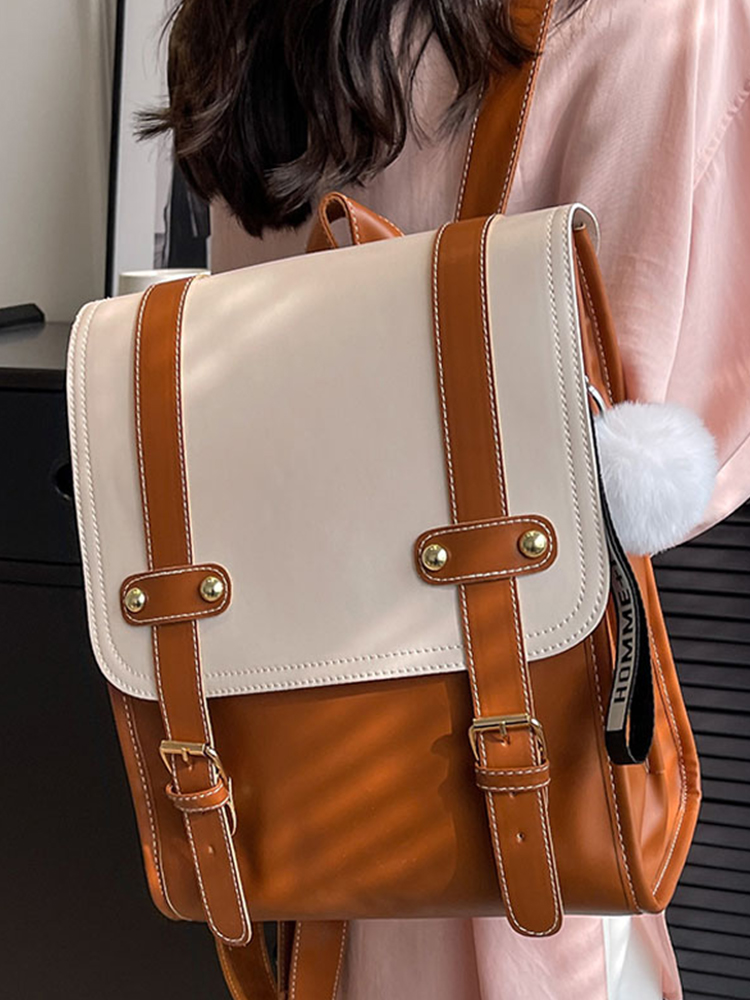 Minimalist French Style Backpack for Women - Versatile College Book Bag & Commuter Travel Backpack Minimalist French Style Backpack for Women - Versatile College Book Bag & Commuter Travel Backpack