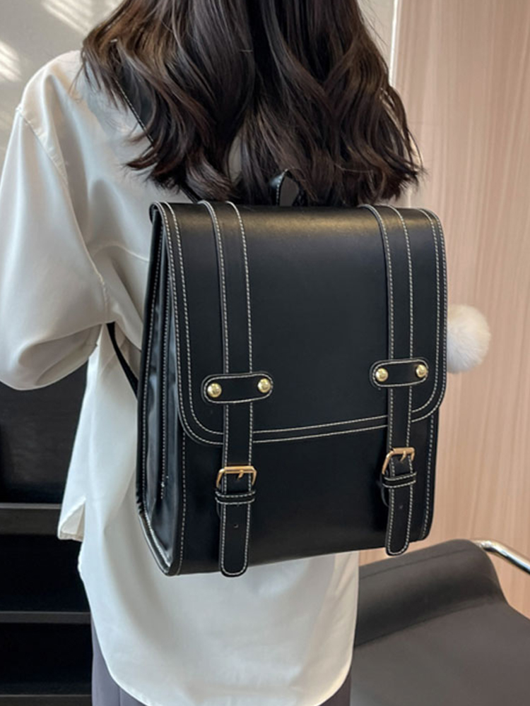 Minimalist French Style Backpack for Women - Versatile College Book Bag & Commuter Travel Backpack Minimalist French Style Backpack for Women - Versatile College Book Bag & Commuter Travel Backpack