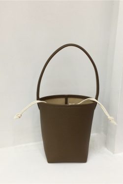 Minimalist Korean Style Tote Underarm Bag - Spring/Summer 2023 Shoulder Bucket Bag for Everyday Use