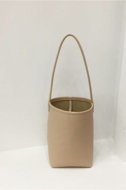 Minimalist Korean Style Tote Underarm Bag - Spring/Summer 2023 Shoulder Bucket Bag for Everyday Use