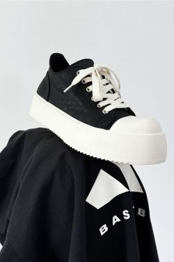 Minimalist Thick-Soled Derby Shoes for Men - Trendy Big Head Design, Casual Leather, High Street Style, Commuting Footwear