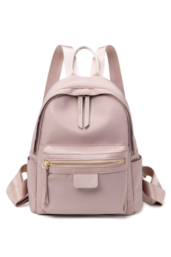 Minimalist Water-Resistant Backpack for Women, Versatile Commuting Book Bag, Stylish Small Backpack for Everyday Use