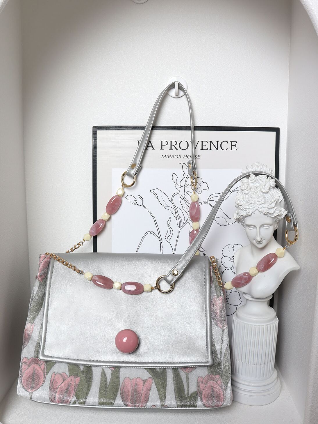 Mint Green Beaded Tote Bag - Summer Fresh Niche Envelope Shoulder Crossbody Bag for Effortless Style Mint Green Beaded Tote Bag - Summer Fresh Niche Envelope Shoulder Crossbody Bag for Effortless Style