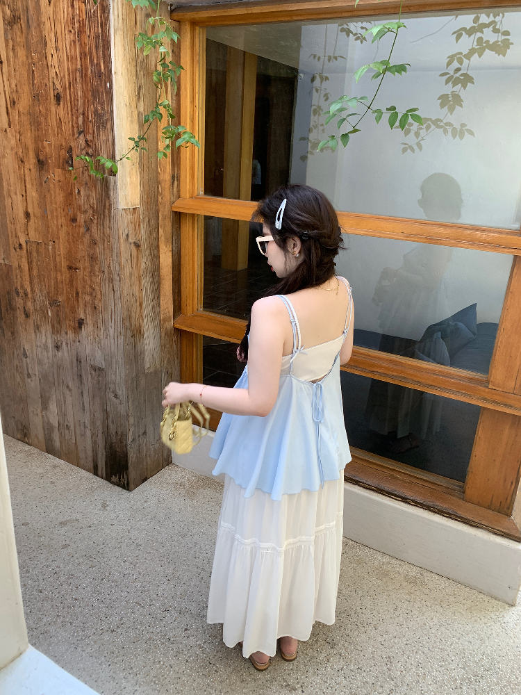 Misty Purple Plus Size Mid-Length Loose Draped Skirt - Flowing White Umbrella Design for Effortless Style Misty Purple Plus Size Mid-Length Loose Draped Skirt - Flowing White Umbrella Design for Effortless Style