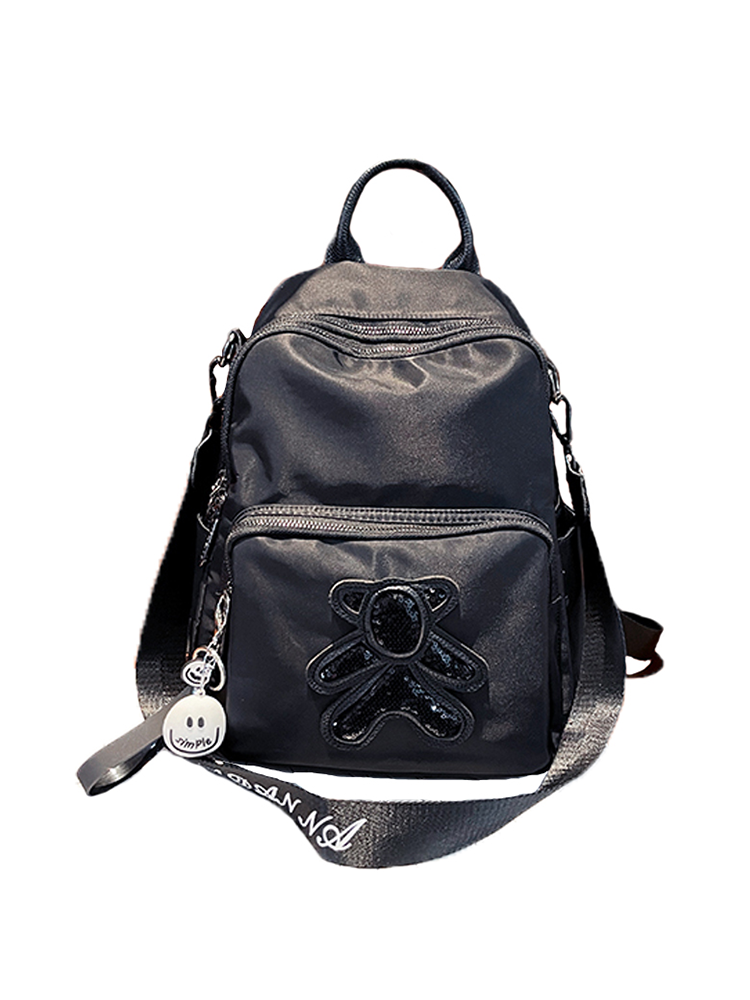 Multi-Layer Women's Backpack - Lightweight Water-Resistant Oxford Cloth Travel Bag for Commuters, Stylish and Functional Multi-Layer Women's Backpack - Lightweight Water-Resistant Oxford Cloth Travel Bag for Commuters, Stylish and Functional