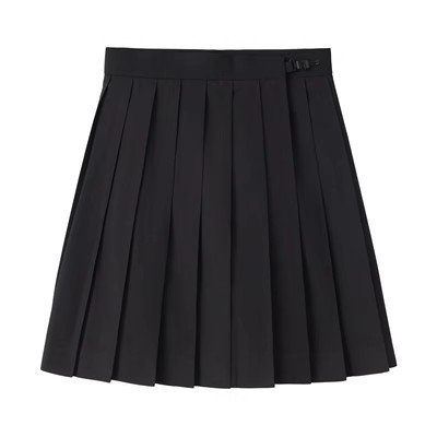 Navy Blue and Gray Pleated JK Skirt for Women - Solid Color Short Skirt, Perfect for Spring and Summer Fashion Navy Blue and Gray Pleated JK Skirt for Women - Solid Color Short Skirt, Perfect for Spring and Summer Fashion
