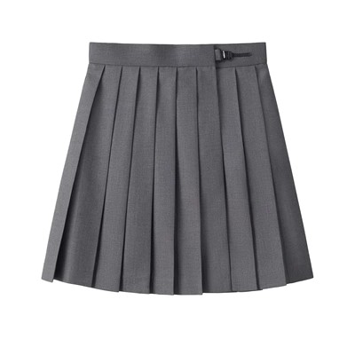 Navy Blue and Gray Pleated JK Skirt for Women - Solid Color Short Skirt, Perfect for Spring and Summer Fashion Navy Blue and Gray Pleated JK Skirt for Women - Solid Color Short Skirt, Perfect for Spring and Summer Fashion