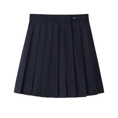 Navy Blue and Gray Pleated JK Skirt for Women - Solid Color Short Skirt, Perfect for Spring and Summer Fashion Navy Blue and Gray Pleated JK Skirt for Women - Solid Color Short Skirt, Perfect for Spring and Summer Fashion