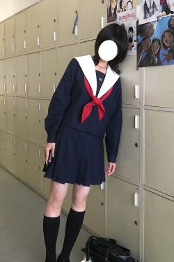 Navy Collar Coat Women's Pudding Bear JK Uniform Sailor Suit College Style Summer Fashion