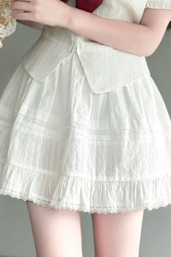 Navy Collar Korean-style Pudding Bear JK Uniform Sweet Summer Sailor Suit Set 2025, French Fashion Inspired