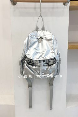Nylon Buckle Handheld Backpack - Simple Travel Student Bag - Spring Summer 2023 Korean Style Dongdaemun Fashion