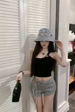 Off-Shoulder Knitted Tank Top for Women, Sexy Strapless Design, Luna Lona Style, Y2K Fashion, Trendy Summer Wear