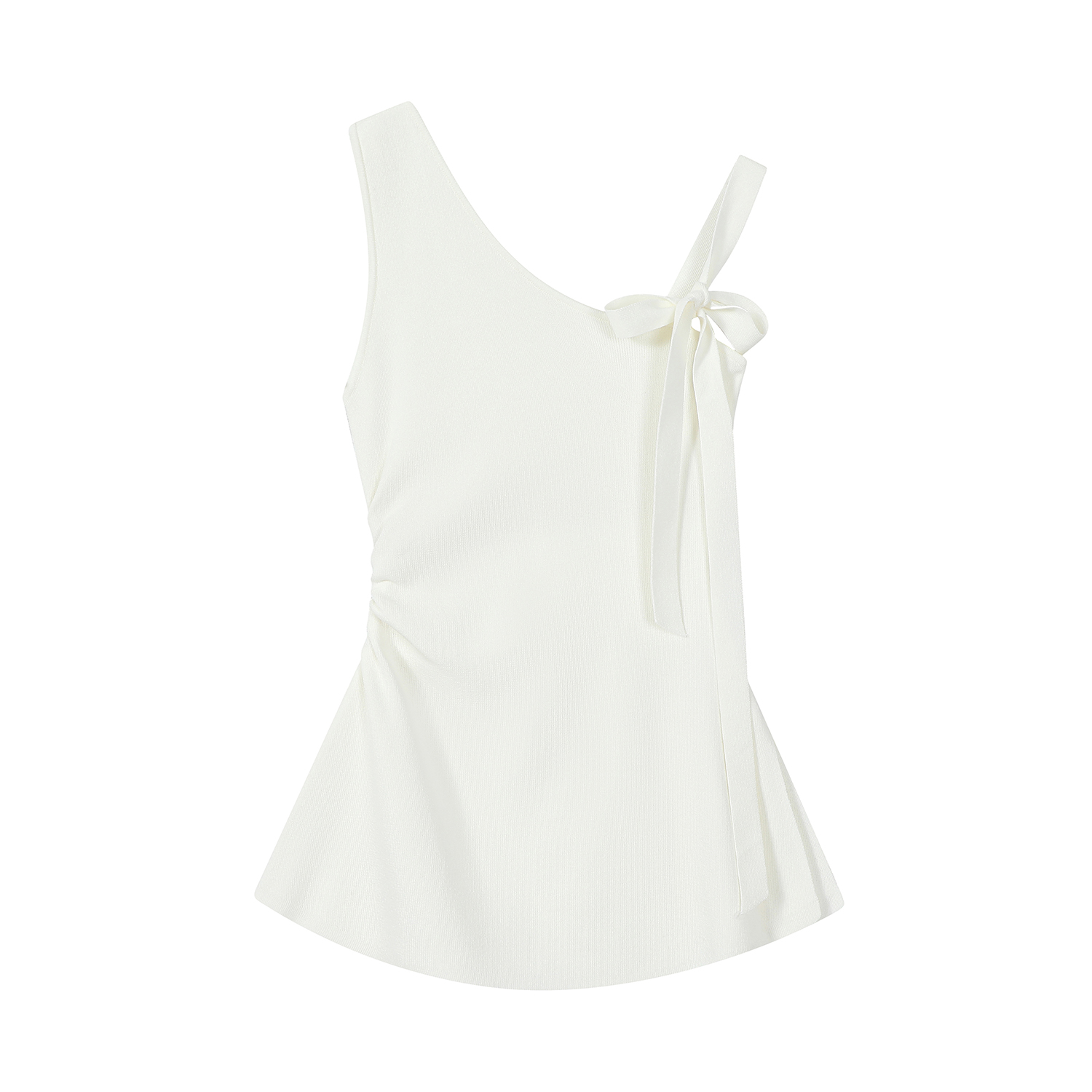 Off-Shoulder Waist-Cinched Top for Women, Sleeveless Vest, Trendy Youthful Blouse, Unique Design, Perfect for Y2K and Korean Style Fashion Off-Shoulder Waist-Cinched Top for Women, Sleeveless Vest, Trendy Youthful Blouse, Unique Design, Perfect for Y2K and Korean Style Fashion